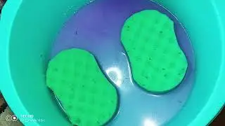 ASMR🧽 bath sponge✨ mr proper🌸