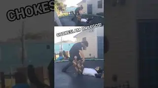 Chokeslam on Legos!#wrestling #backyardwrestling #prowrestling