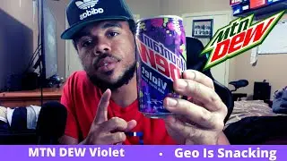 Trying Rare Japan Mountain Dew - Mountain Dew Violet First Reaction and Review