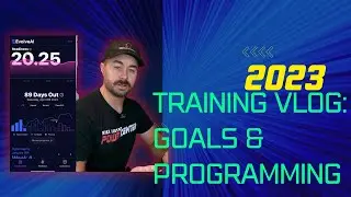 2023 Training Vlog: Goal Setting and Programming | Training with EvolveAI | Run Protocols | Home Gym