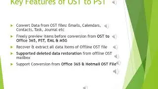 Convert OST to PST - Export OST to PST