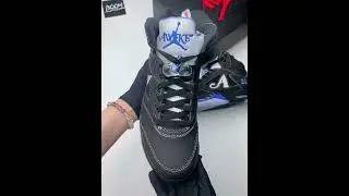 Sneaker Unboxing.Jordan 5 Retro Awake NY Black Racer Blue#sneakers #sneakerhead