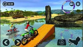 ► Beach Water Surfer Bike Racing - Android Gameplay [HD]