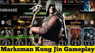 Marksman Kung Jin is Amazing | Survival Mode Gameplay | MK Mobile