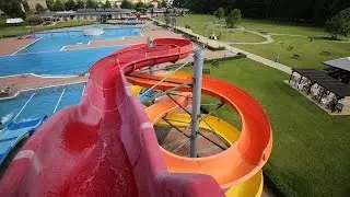offene Riesenrutsche (rechts) :: Freibad-Rutsche | Vodn&iacute; are&aacute;l Jih Ostrava
