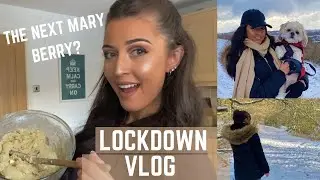 Spend the day with me - Lockdown Edition!! | Snow, Baking Cookies & Being a big kid!