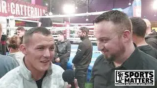 JOSH WARRINGTON talks to SportsMatters ahead of Matchroom Boxing Leeds | Talks Return | Leeds & More