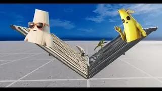 Unpeely Vs Peely (Fortnite Battle Royale)