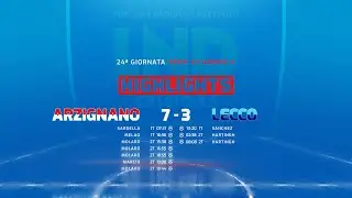 Highlights Arzignano 7-3 Lecco