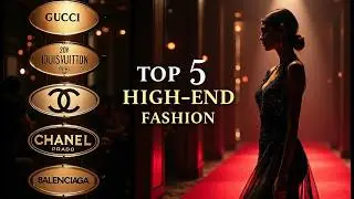 Top 5 High End Fashion Brands Loved by Celebrities👗✨!