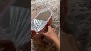 Haulseto Make up organizer with led light mirror