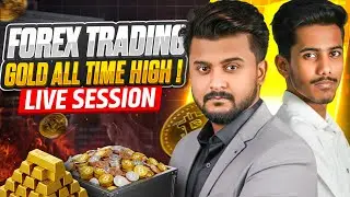 4 - HOUR TRADE WITH ME | Hyper Disciplined Live Trades in Gold | BTC | Forex | Logic ke Saat