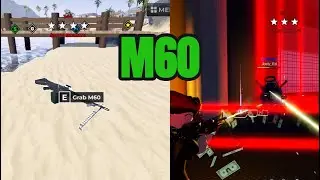 M60  Gun Review | Wanted Roblox