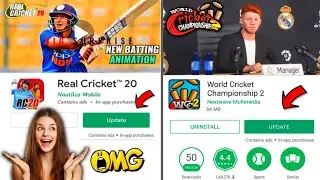 REAl Cricket 20 BIG Update Finally !! WCC2 New Update With NEW Features [BIG Surprise] Hindi