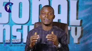 One Minute Motivation with Dr. Anya Oko