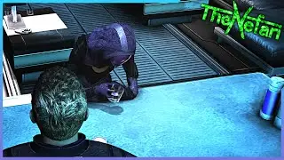 Tali at Normandy Bar and Unlock Decoy from EDI - Mass Effect 3 Playthrough Part 84
