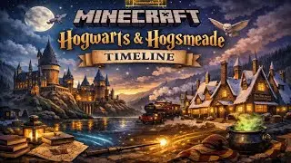 Minecraft Hogwarts & Hogsmeade Timeline