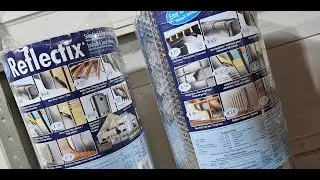 Will spaceship bubble wrap help insulate my garage door?  Lets find out!