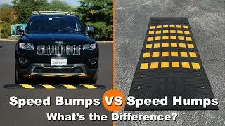 Speed Bumps vs. Speed Humps – What’s the Difference? | Traffic Safety Store