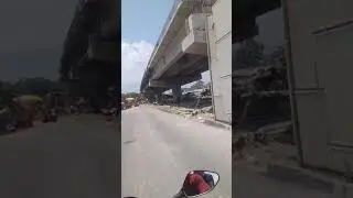 overbridge in Bahraich Jila in UP ll most long Bridge in 4 KM ll most viral video ll #shorts