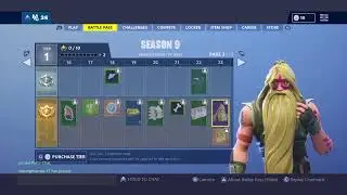 Fortnite (Stream 10) Season 9 Drop
