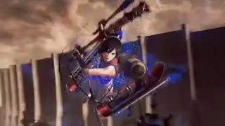 Attack on Titan 2 Mikasa Max Rank - Second Victory Final DLC Mission SS Rank