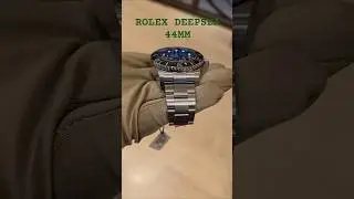 The Rolex Deepsea 44mm -Water Resistance - 3,900 meters (12,800 feet) #rolex #rolexwatch #luxury