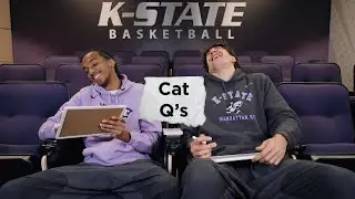 K-State Men's Basketball | Cat Q's - Abdi Bashir Jr. and Dorin Buca