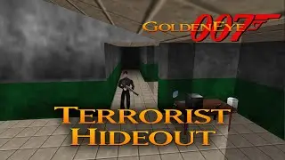 GoldenEye 007 N64 - Terrorist Hideout - 00 Agent (Custom level)