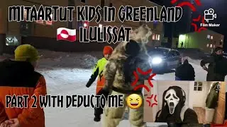 #MITAARTUT KID'S IN GREENLAND 🇬🇱 ILULISSAT PART 2 #levisdpunks #Greenland