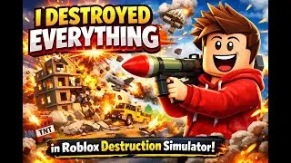 I became TOO POWERFUL in Roblox Destruction Simulator!!