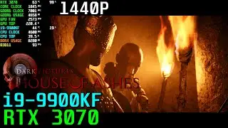 The Dark Pictures:  House of Ashes RTX 3070 | i9-9900KF | Max Settings 1440P