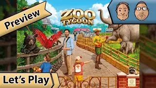 Zoo Tycoon: The Board Game – Brettspiel – Preview – Let´s Play – mit Peat & Alex