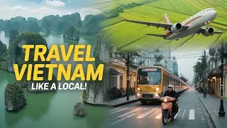 How to Travel Within Vietnam 🇻🇳 | Ultimate Local Travel Tips in 60 Seconds!