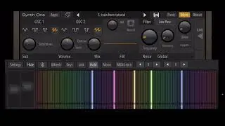 Train Horns on Synthesizer Preset Tutorial