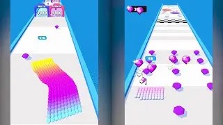 Canvas run - Android,iOS All Levels (1-3) Game Play Endless Run