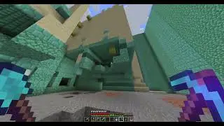 Mining Stone At The Guardian Farm | Minecraft Mountain Survival | Part 1197