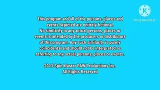 Spin Master Entertainment/Nickelodeon Productions (2013-2014)