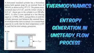 THERMODYNAMICS | QUESTION BASED ON ENTROPY GENERATION