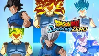 Shallot&rsquo;s All Forms: SSJ 1-3, God, Blue, LSSJ, Ros&eacute;, Beast,UI & UE | Dragon Ball Sparking Zero Mods
