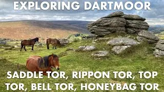 Exploring Dartmoor: Saddle Tor, Rippon Tor, Top Tor, Bell Tor and Honeybag Tor
