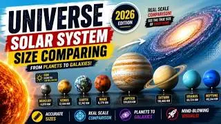 How Big Is the Universe? | Solar System Size Comparison 2026