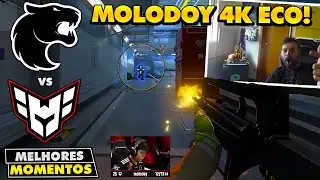 MOLODOY ESTÁ IMPARAVEL! PARTIDA VALENDO A SEMI! Melhores Momentos: FURIA vs HEROIC - BLAST BOUNTY