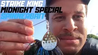Strike King Midnight Special KVD Spinnerbait Review - Black & Blue