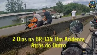 São Paulo ao Sul de Moto em Meio ao Caos: Chuva e Acidentes na BR-116!