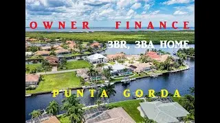 PUNTA GORDA Waterfront 3br, 3ba Home Owner Finance