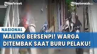Detik-detik Warga Ditembak saat Kejar Maling Bersenjata Api di Palmerah, Motor Pelaku Ditinggal!