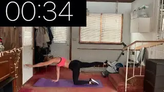 15 Min No Equipment Core & Arms Sculpt Workout (Beginner Friendly)
