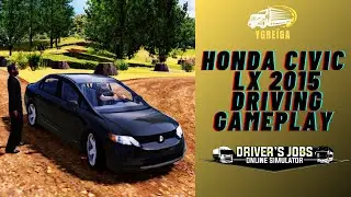Driver's Jobs Online Simulator - Honda Civic LX 2015 Fast Driving