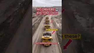 No Drivers. 4 Trucks. Fully Autonomous 🤖
